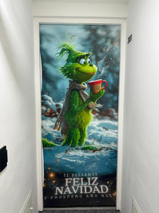 SantaFest – Forro premium navideño para puerta