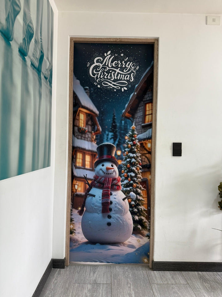 SantaFest – Forro premium navideño para puerta